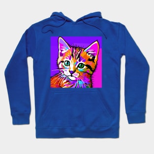 Pop Art Kitten Hoodie